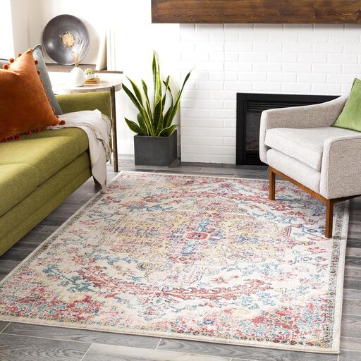 Livabliss Odelia Vintage Boho Area Rug 5x7