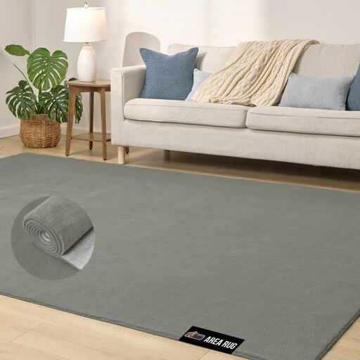 GORILLA GRIP Slip Resistant Area Rug 5x7