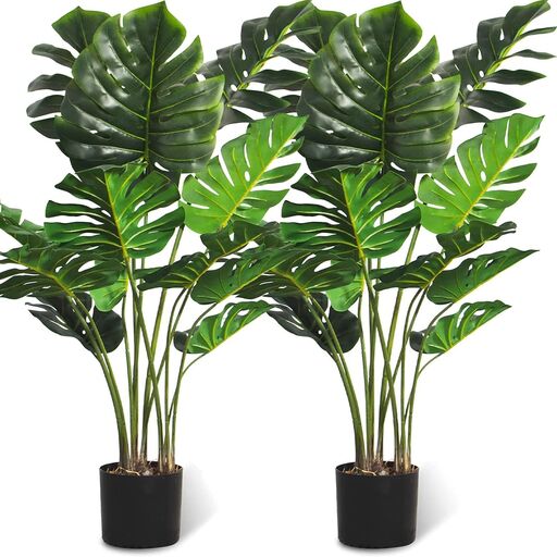 Artificial Monstera Plant 4FT Tall