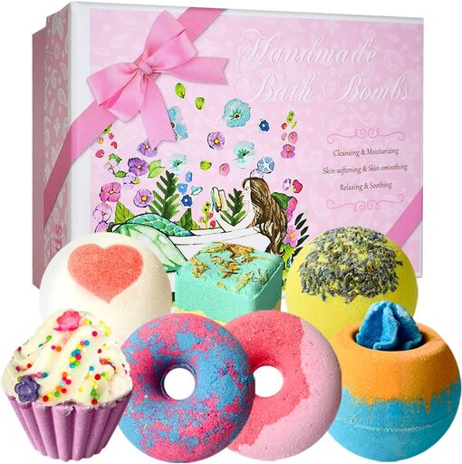 STNTUS INNOVATIONS Bath Bombs 7-Piece Gift Set