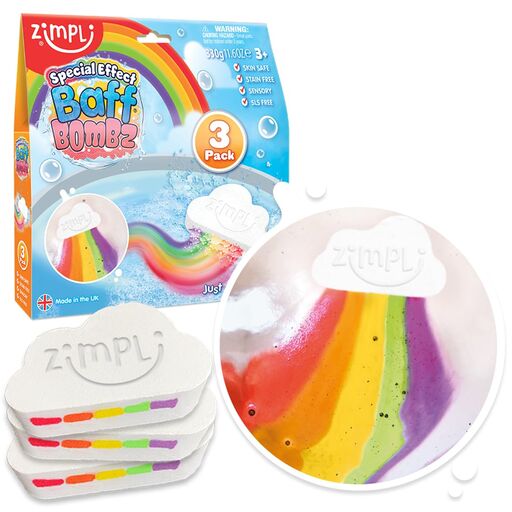 Cloud Rainbow Bath Bomb - Zimpli Kids