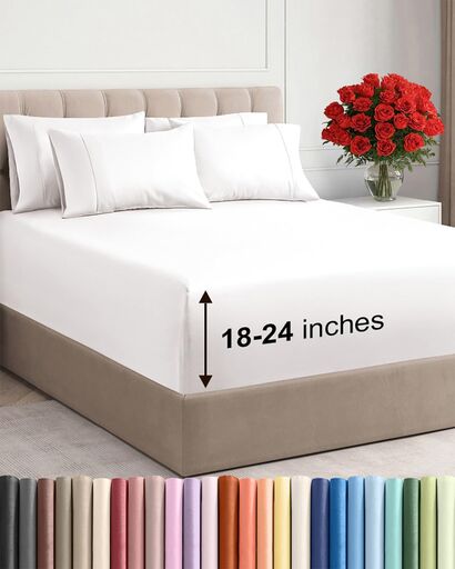 Extra Deep King Sheet Set - 6 Piece