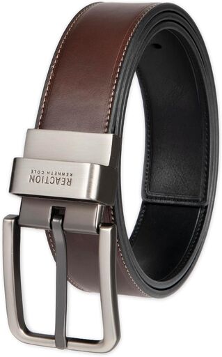 Kenneth Cole REACTION Men's 2-in-1 Reversible Dress Belt