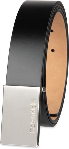 Calvin Klein Modern Plaque Buckle Belt