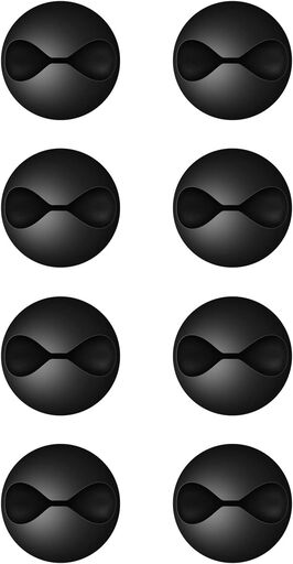 CHEFBEE 8 Pack Adhesive Cable Clips