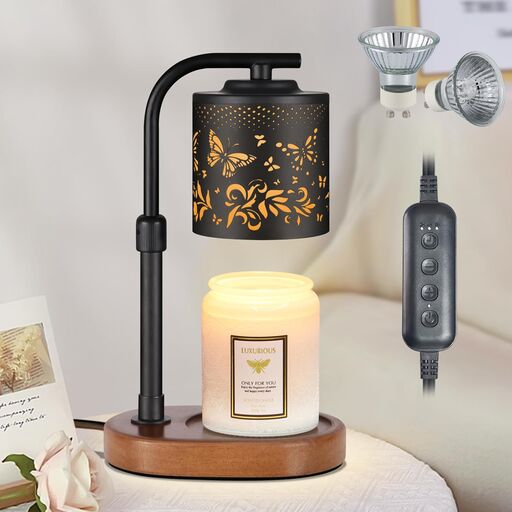 kobodon Candle Warmer Lamp with Timer - Butterfly