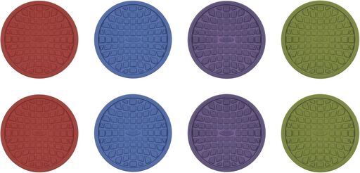 OXO Good Grips Silicone Coasters, Set of 8