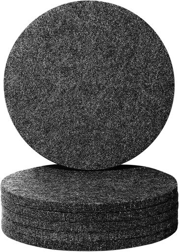 Urbanstrive 6 PCS Eco-Friendly Felt Coasters