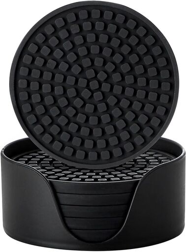 Colinda Silicone Drink Coasters Set of 6