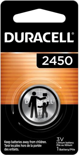 Duracell CR2450 Lithium Coin Battery