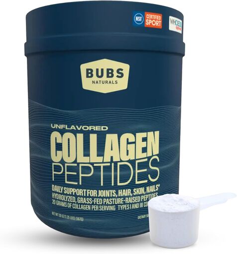 BUBS Naturals Collagen Peptides Powder