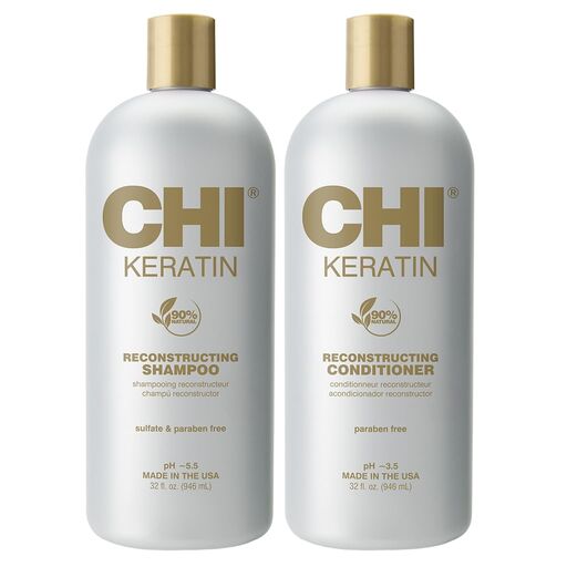 CHI Moisturize It Duo Keratin Shampoo & Conditioner Set