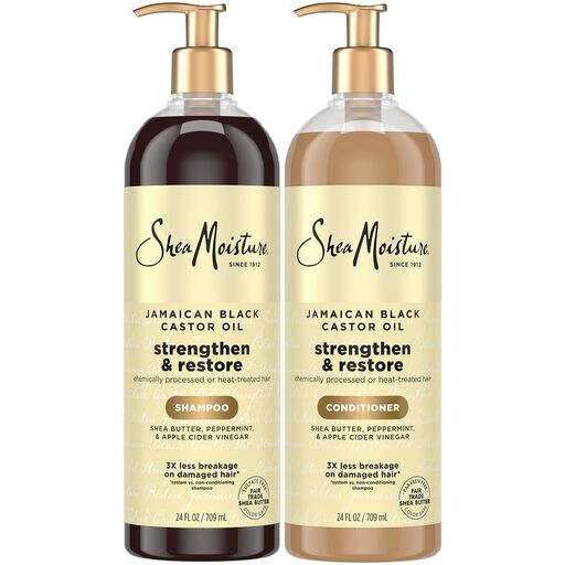 SheaMoisture Jamaican Black Castor Oil Shampoo & Conditioner Set