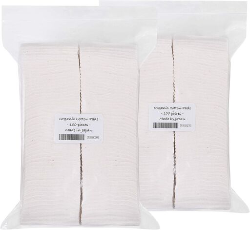 Japanese Organic Cotton Pads 100 Pieces