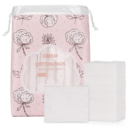 Cotton Pads Makeup Remover - 222pc
