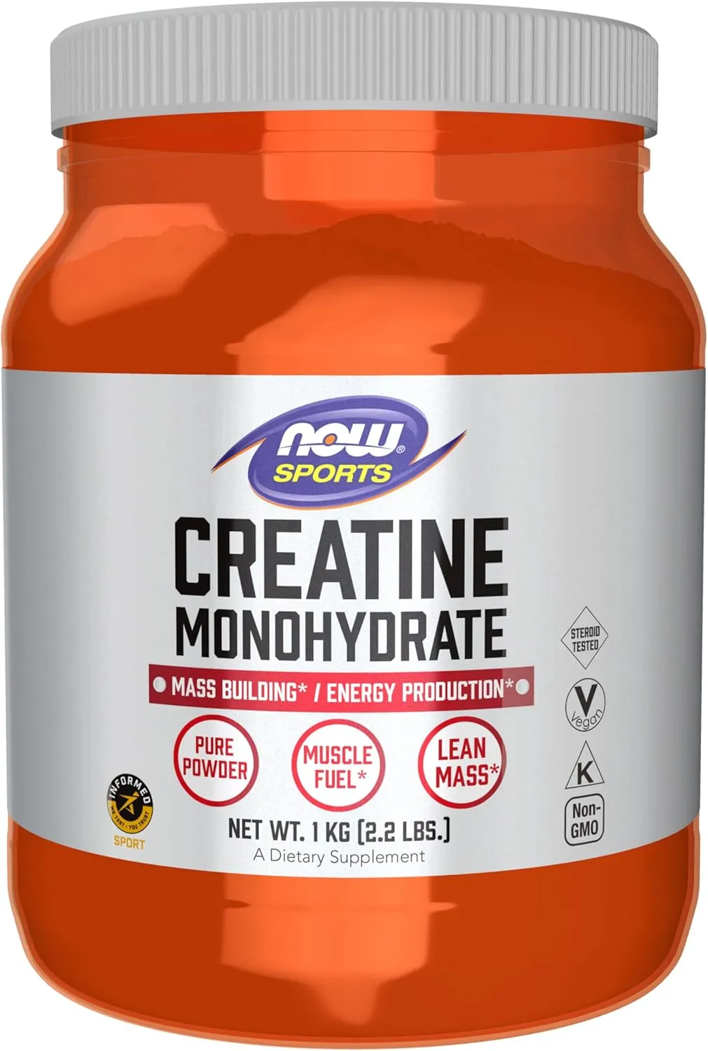 NOW Foods Creatine Monohydrate Powder