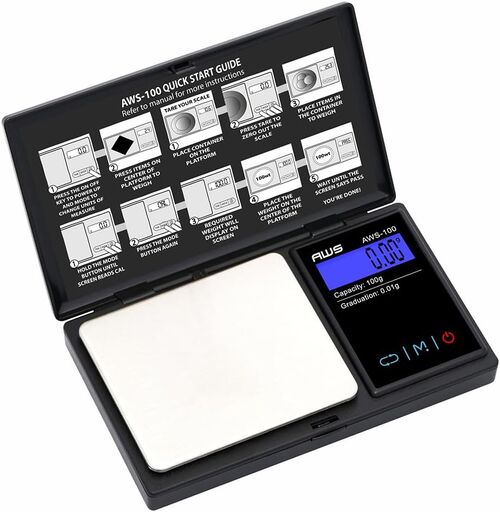 American Weigh Scales AWS-100 Digital Pocket Scale