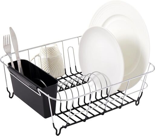 Sweet Home Collection 2 Piece Dish Drying Rack Set
