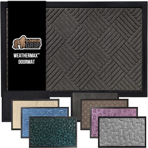 GORILLA GRIP WeatherMax Doormat 47x35