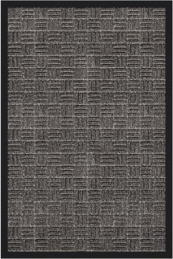 Ottomanson Easy Clean 24" x 36" Rubber Doormat