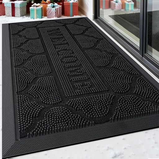 FRAMICS Heavy Duty Rubber Doormat