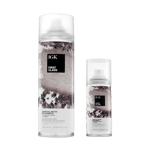 IGK FIRST CLASS Charcoal Detox Dry Shampoo