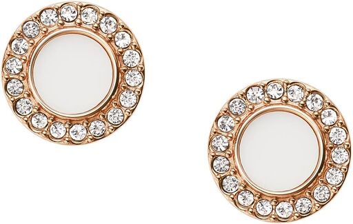 Fossil Sterling Silver Stud Earrings for Women