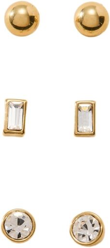 TINY TAGS Classic Stud Earring Set