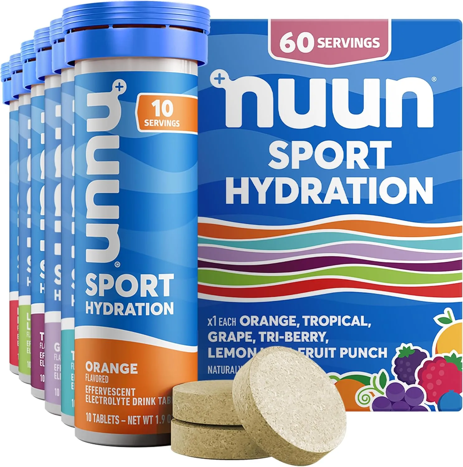 Nuun Sport Electrolyte Tablets