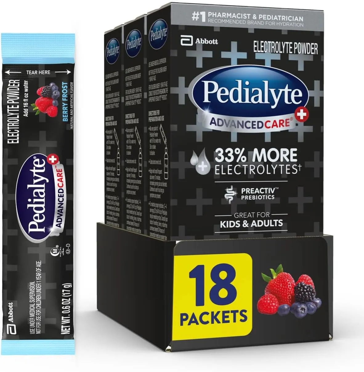 Pedialyte AdvancedCare Plus Electrolyte Powder