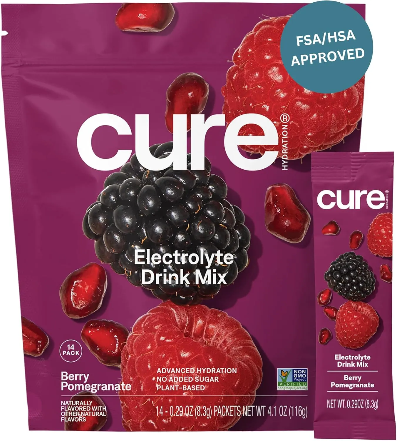 Cure Hydration Plant-Based Electrolyte Mix