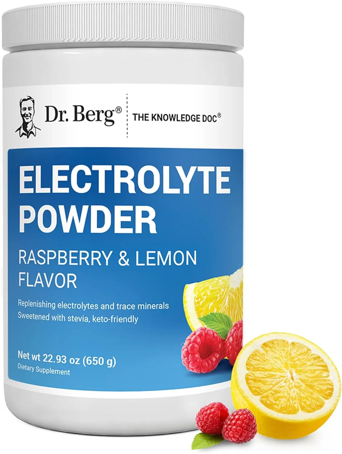 Dr. Berg Zero Sugar Hydration Keto Electrolyte Powder