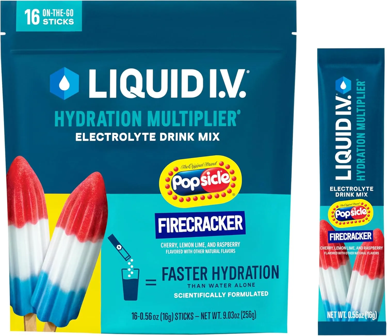Liquid I.V. Hydration Multiplier - Popsicle Firecracker