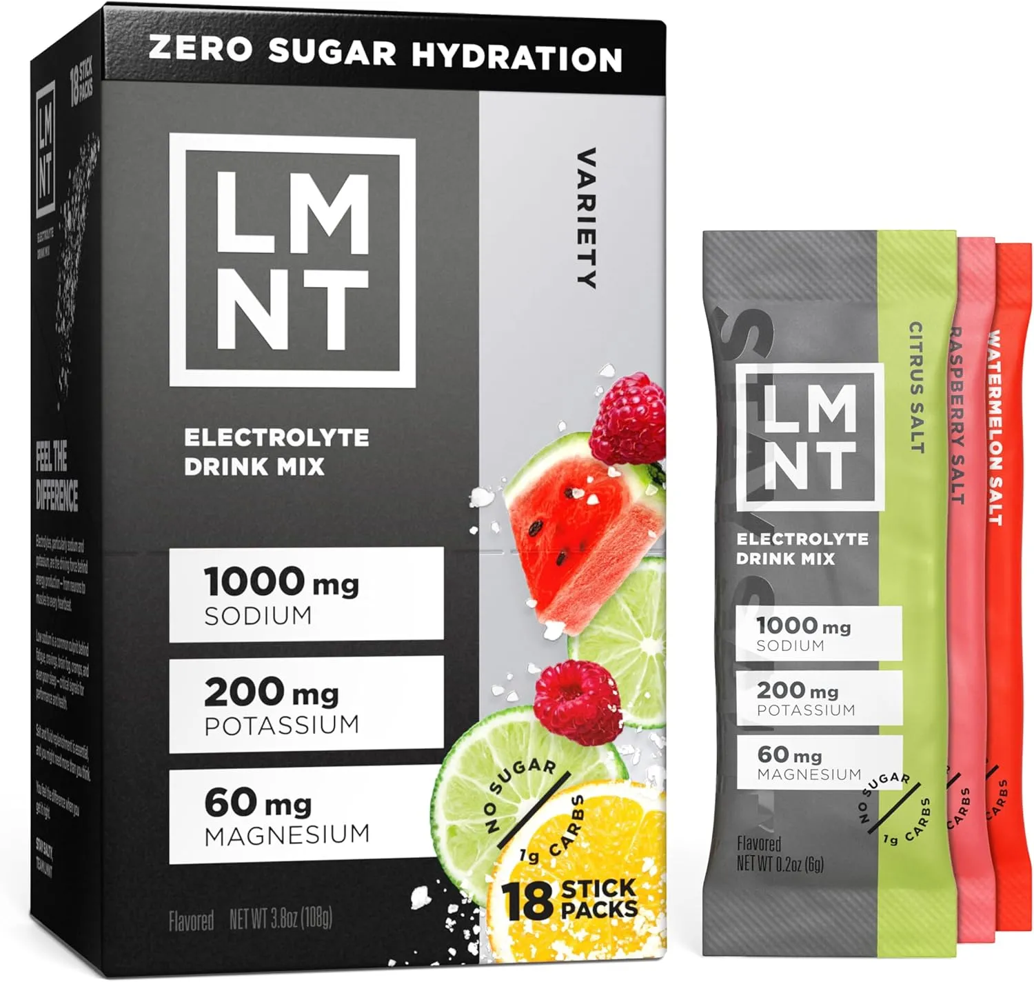 LMNT Zero Sugar Electrolytes