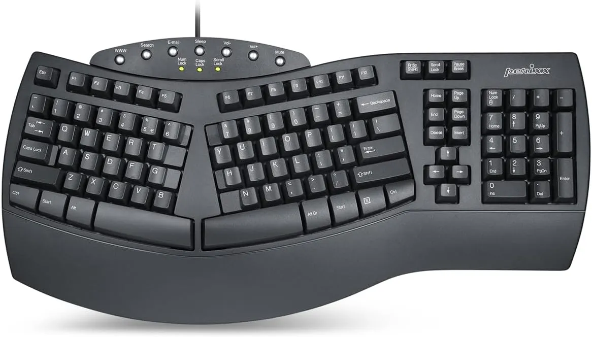Perixx PERIBOARD-512B Ergonomic Keyboard