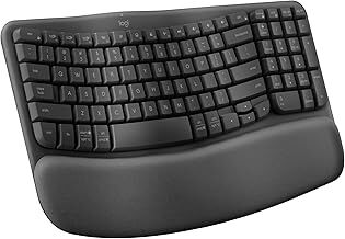 Logitech Wave Keys Wireless Ergonomic Keyboard