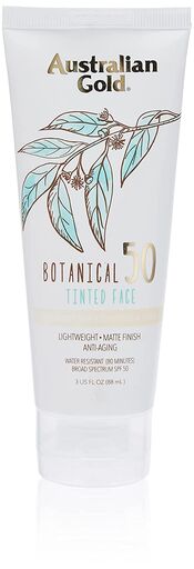 Australian Gold Botanical Sunscreen Tinted Face Mineral SPF 50