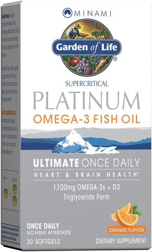 Garden of Life Minami Platinum Omega-3 Fish Oil