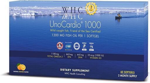 WHC UnoCardio 1000 Fish Oil