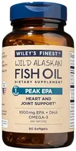 Wiley's Finest Wild Alaskan Fish Oil Peak EPA