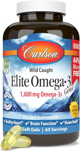 Carlson Elite Omega-3 Gems