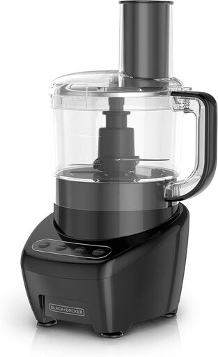 BLACK+DECKER 3-in-1 Food Processor, 8-Cup