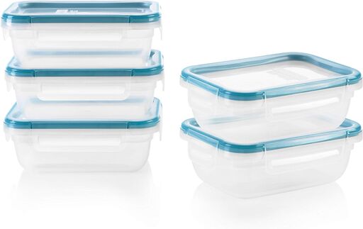 Snapware Total Solution 5-Pack (3-Cup) Plastic Food Storage Containers