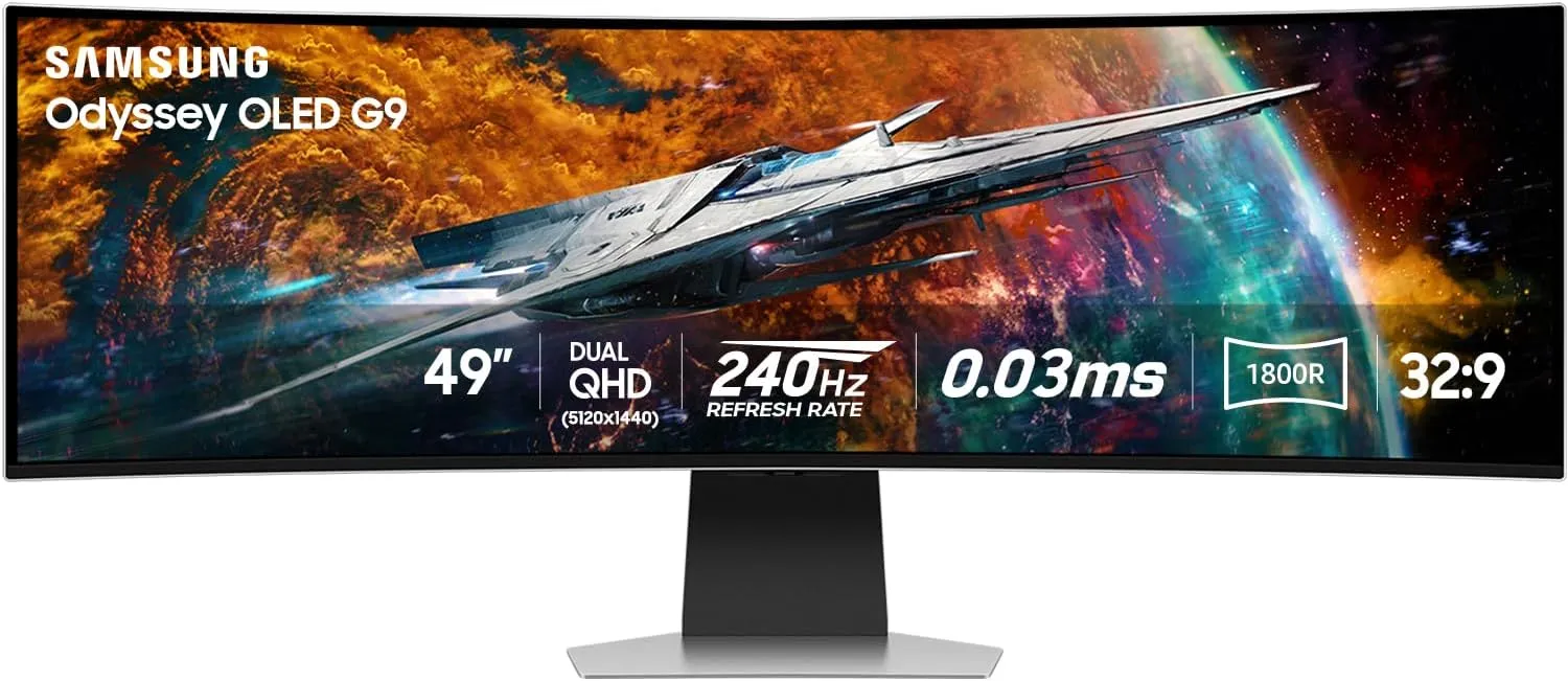 Samsung 49" Odyssey OLED G9 Gaming Monitor