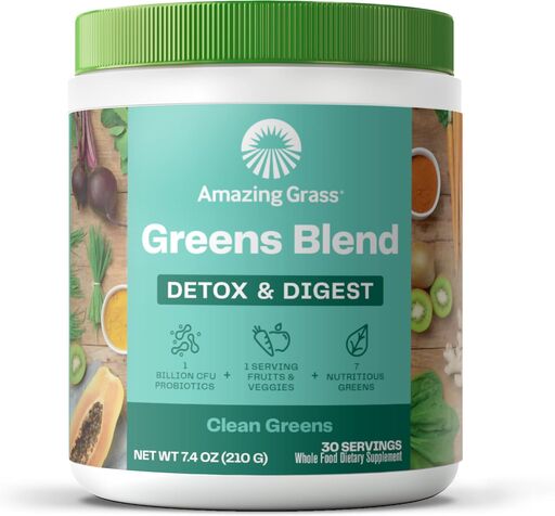 Amazing Grass Greens Superfood Detox & Digest