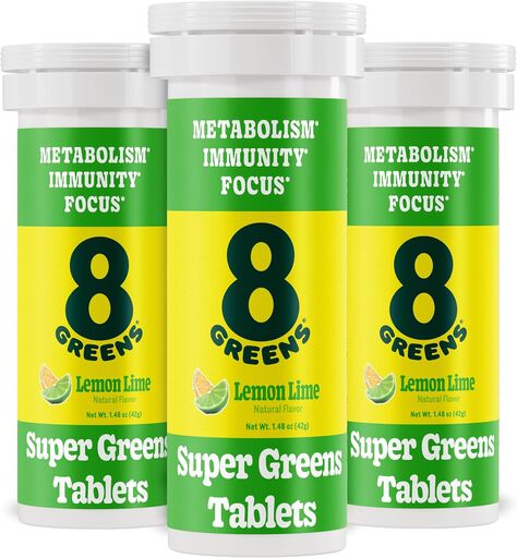 8Greens Supergreens Effervescent Tablets