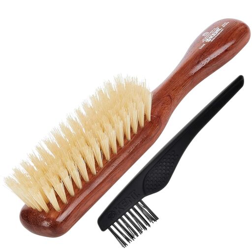 Kent DA4S Danta Wood Hair Brush