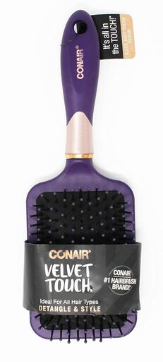 Conair Velvet Touch Detangle & Style Brush