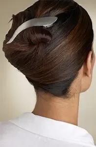 Ficcare Maximas Hair Clip Silver Matte