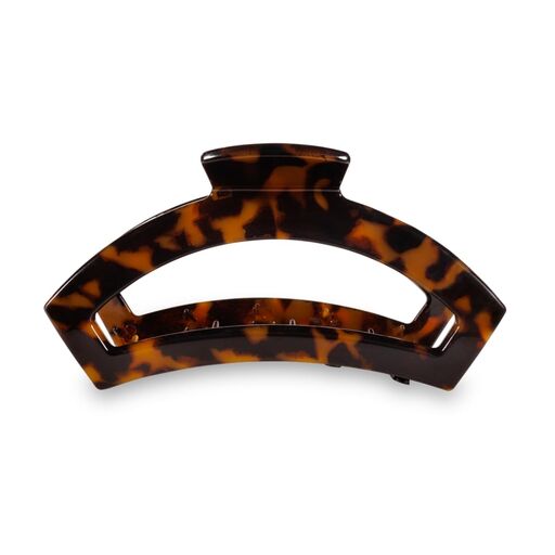 TELETIES Large Open Claw Clip - Tortoise